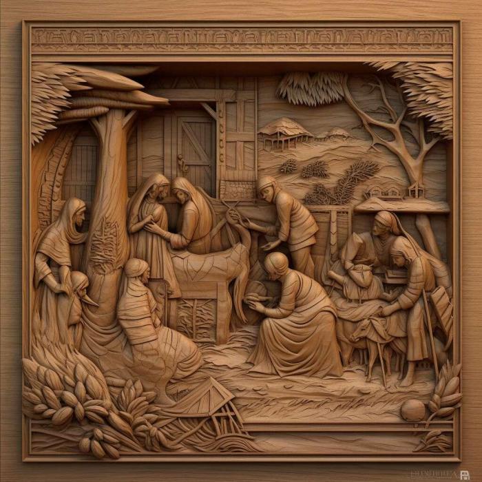 نموذج ثلاثي الأبعاد لآلة CNC 3D Art 